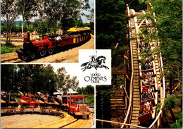 Canada Nova Scotia Upper Clements Park Multi View Miniature Train Truck Ride & Roller Coaster - Altri & Non Classificati