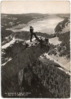 Gf. Au Sommet De La Dent De Vaulion. Vue Sur La Vallée De Joux. 7806 - Vaulion