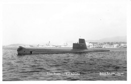 Bateau * Carte Photo * Le Sous Marin ESPADON * Navire De Guerre Militaria - Submarines