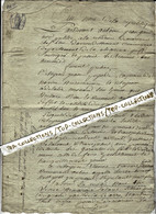 1802 Vente Acte Notaire SEL SELS  SALINS SALINES MARAIS SALANTS Charente St Just Luzac SUR 4 PAGES VHISTORIQUE - 1800 – 1899