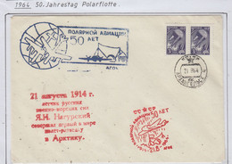 Russia 50J Polarflotte Ca Archangelsk 21.8.1964 (RR156A) - Événements & Commémorations