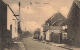 Belgique - Piétrain - Rue Longue - Edit.J. Leberger - Nels - Animé - Carte Photo Ancienne - Jodoigne