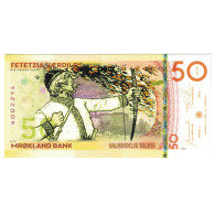 Billet, États-Unis, Billet Touristique, 2019, 50 VERDILOS MROKLAND BANK, NEUF - Unidentified