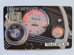 FRANCE PRIVEE EN516 BMW COMPTEUR VOITURE ANCIENNE 50U UT N° 44432 IMPACTS - 50 Einheiten