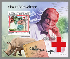 TOGO 2022 MNH Albert Schweitzer S/S II - OFFICIAL ISSUE - DHQ2310 - Albert Schweitzer