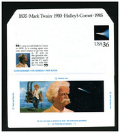 USA - 1985 - MARK TWAIN - HALLEY'S COMET - 1981-00