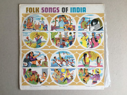 Schallplatte Vinyl Record Disque Vinyle LP Record - India Inde Indien Folk Songs Folklore Dum Dum Long Play Record - Musiques Du Monde