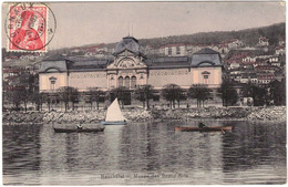 Suisse - Neuchâtel - Musée Des Beaux Arts - Cachet Cornaux - Carte Postale Pour La France - 1903 - Cornaux