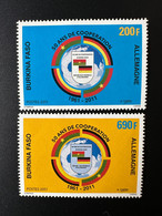 Burkina Faso 2011 Mi. 1952 - 1953 50 Ans Coopération Allemagne Deutschland Germany Zusammenarbeit 1961 Flag Drapeau - Burkina Faso (1984-...)