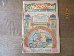 FILLETTE N°317 DU 19 AVRIL 1914 - Fillette