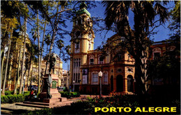 (2 P 10) Brazil (posted To Australia During COVID-19) Porto Alegre City Centre - Porto Alegre