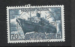 France  N° 502b  Paquebot Pasteur  Sans Surcharge FAUX     Oblitéré    B/TB    Voir Scans  Soldé  ! ! ! - Usati