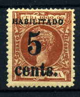 Cuba (Ocupación Americana) Nº 123*. - Unused Stamps