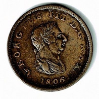 GRANDE BRETAGNE / ONE PENNY / GEORGES III / 1806/ ETAT SUPERBE / Très Belle Patine Impossible à Voir Avec Le Scan ! - Other & Unclassified