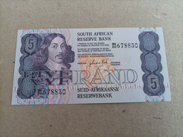 Billete De Sudáfrica De 5 Rand, UNC - Südafrika