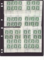 8509) Canada Plate Mint & Mint No Hinge Block Collection - Unused Stamps