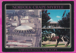 289128 / United States - Virginia Norfolk Crape Myrtle Chrysler Hall And Norfolk Scope Multi-function Complex PC USA - Norfolk