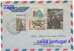 LUXEMBOURG BEAUFORT 2.9.1970 => PORTO AMELIA MOÇAMBIQUE - Lettres & Documents