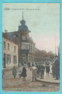 * Frameries (Hainaut - La Wallonie) * (V.P.F. - Ed. E. Beugnies Eyckermans) Maison Du Peuple, Animée, Unique, TOP - Frameries