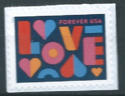 VEREINIGTE STAATEN ETATS UNIS USA 2021 LOVE USED ON PAPER NOT CANCEL SN 5543 MI 5781 YT 5390 - Used Stamps