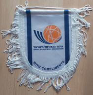 Israel Basketball Association  PENNANT, SPORTS FLAG  SZ 5/19 - Bekleidung, Souvenirs Und Sonstige