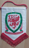 WELSH FOOTBALL GORAU CHWARAE CYD CHWARAE  Wales   PENNANT, SPORTS FLAG ZS 5/20 - Bekleidung, Souvenirs Und Sonstige