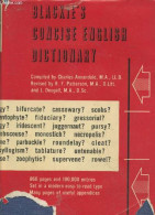 Blackie's Concise English Dictionary - Annandale Charles, Patterson R.F., Dougall J. - 0 - Dictionnaires, Thésaurus