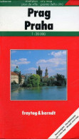 Un Plan De La Ville/stadtplan/city Map/pianta Della Citta De Prague Dépliant En Couleur - échelle 1 : 20 000 - Dimension - Mapas/Atlas