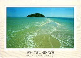 (2 P 15) Australia - QLD - Whitsundays - Great Barrier Reef (with Luna Park Stamp) - Mackay / Whitsundays