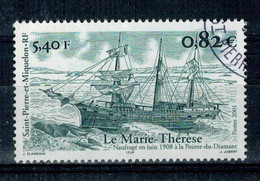 2001 ST PIERRE ET MIQUELON LE MARIE-THERESE OBLITERE CACHET ROND #233# - Used Stamps