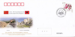 CHINA 2019 PFTN-WJ2019-13 70th Diplomatic Relation With  Albania Commemorative Cover - Covers