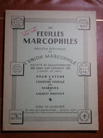 Marques Postales Et Oblitérations De L'Aisne (02) - Bulletin Des Feuilles Marcophiles Du 15 Juillet 1965 - M. Véron - Afstempelingen