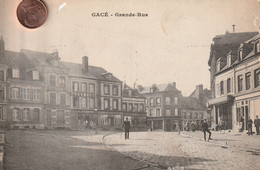 61 - Carte Postale Ancienne De  GACE   Grande Rue - Gace