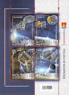 M 2022.12.06. Poland In Space - Used Minisheet - Used Stamps