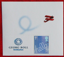 Smiler Smilers Personal Stamp Georg Roll Briefmarken HELLO  POSTFRIS MNH ** ENGLAND GRANDE-BRETAGNE GB GREAT BRITAIN - Smilers Sheets