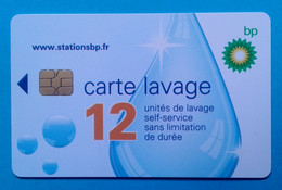 Télécarte Lavage Voiture  Station BP - Car Wash Cards