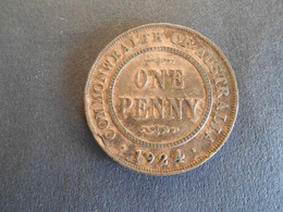 AUSTRALIA - PENNY - GEORGE V- 1924 - Penny