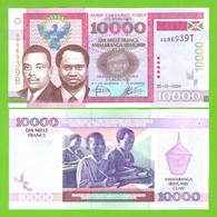 BURUNDI 10000 AMAFRANGA 2004 P-43a UNC - Burundi