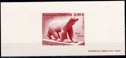 FRANCE 2005 BEAR DELUXE BLOCK PROOF MNH VF!! - Pruebas, Viñetas Experimentales