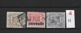 LOTE 2242 /// ESPAÑA 1940-42  TELEGRAFOS  EDIFIL Nº 77/79 ¡¡¡  OFERTA - LIQUIDATION - JE LIQUIDE !!! - Telegrafen