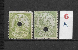 LOTE 2242 /// ESPAÑA 1889-1899 TELEGRAFOS  EDIFIL Nº 226T NSG  VARIEDAD DE COLOR // CATAL/COTE: 16€ - Telegrafen