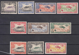 Spain 1926 Airmail Mi#312-321 Mint Hinged - Ungebraucht