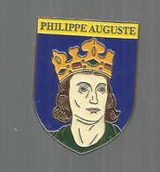 JC, INSIGNE , Famille Royale ,  Histoire , Ed. Atlas , PHILIPPE AUGUSTE , Roi - Autres & Non Classés