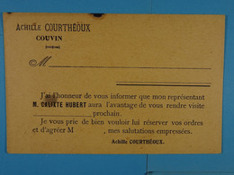 Achille Courthéoux Couvin  /20/ - Levensmiddelen