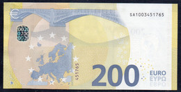 ITALIA € 200 SA S002 "00"  DRAGHI   UNC - 200 Euro