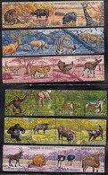 Burundi Animals 1971 Mi#702-725 Mint Never Hinged Strips - Unused Stamps