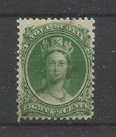 Canada Nova Scotia Scott 11 MH VF................(w4) - Used Stamps