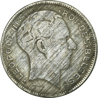 Monnaie, Belgique, 5 Francs, 5 Frank, 1943, TTB, Zinc, KM:129.1 - 5 Francs