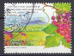 ISRAEL 2402,used,falc Hinged,grapes - Used Stamps (without Tabs)