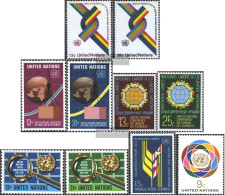 UN - New York 293-294,295-296,297-298, 299-300,301,302 (complete Issue) Unmounted Mint / Never Hinged 1976 UNPA, Nutriti - Ungebraucht